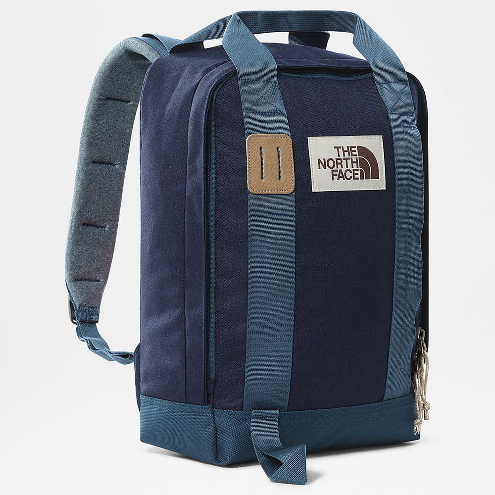 The North Face Tote Ανδρικα Σακιδιο Πλατησ - Σκουρο Μπλε / Ανοιχτο Μπλε (SXPM21459)